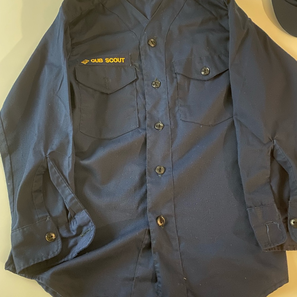 Cub and Boy Scouts shirts and accessories